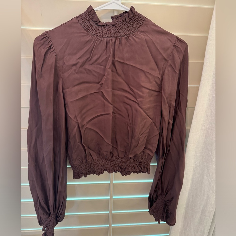 Brown H&M ladies blouse